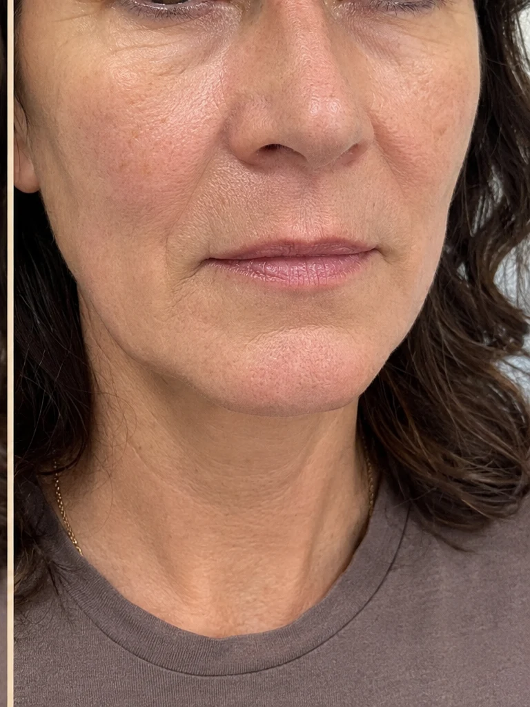 SkinPen® Ergebnis im Gesichtsbereich im Vorher-Nachher-Vergleich